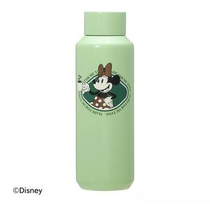 DISNEYxSTARBUCKS COLLECTION Minnie Screw Lid Stainless Steel Bottle Light Green